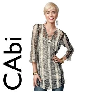 Vintage CAbi Beatnik Tunic Top Cover Up Dress